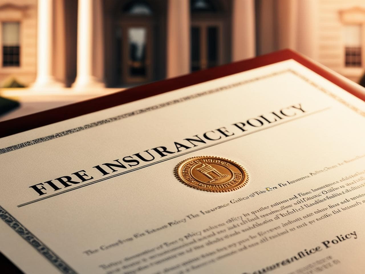 Fire Insurance Deduction